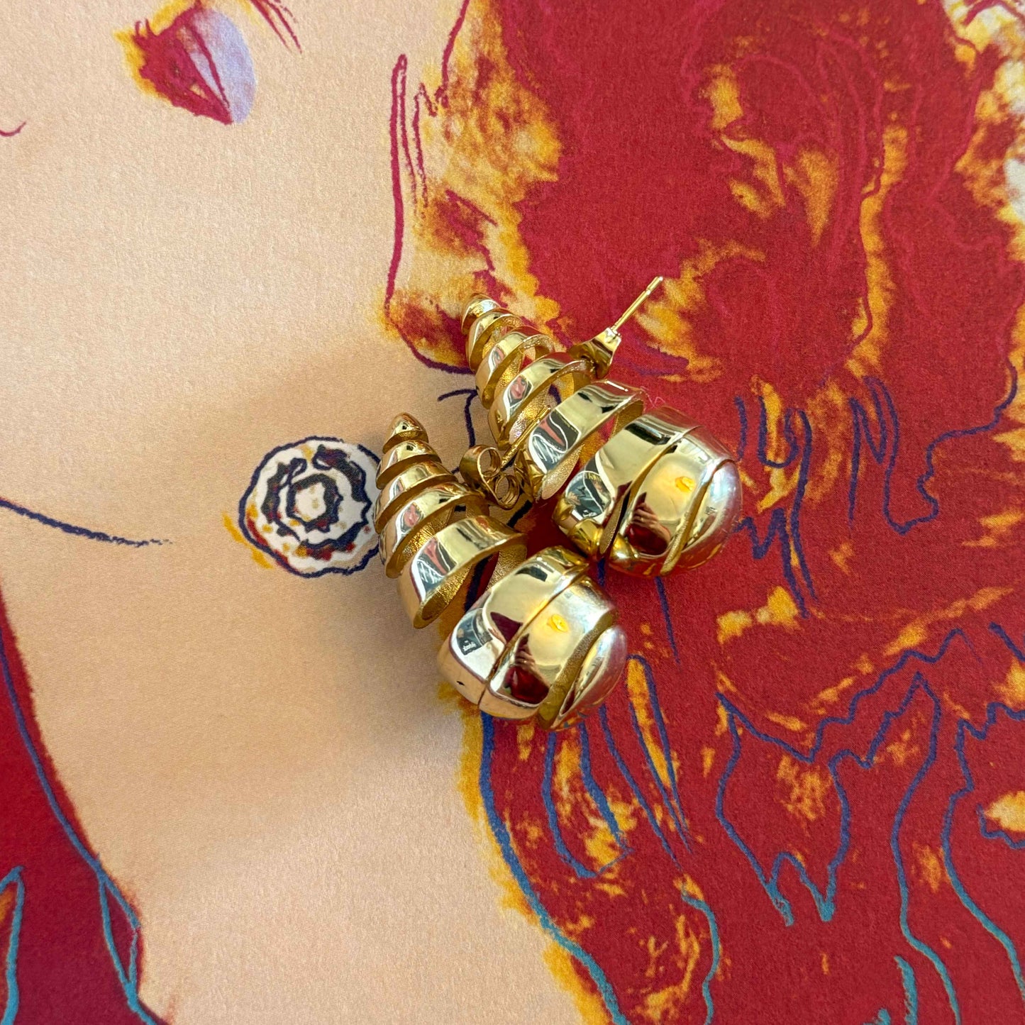 Edge Drop Earrings